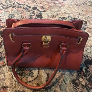 Rust orange purse